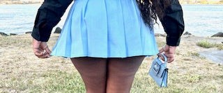 CTV Logo Blue Skirt