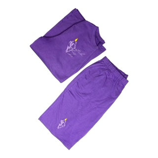 CTV Logo Purple Biker Set